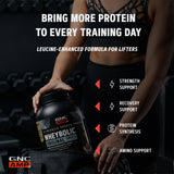GNC Wheybolic vaso con batido listo para beber tras entrenamiento