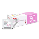 GNC empaque frontal del Women’s 30+ Vitapak mostrando formato práctico y beneficios