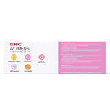GNC sachets abiertos con porciones individuales, conveniencia para la rutina diaria