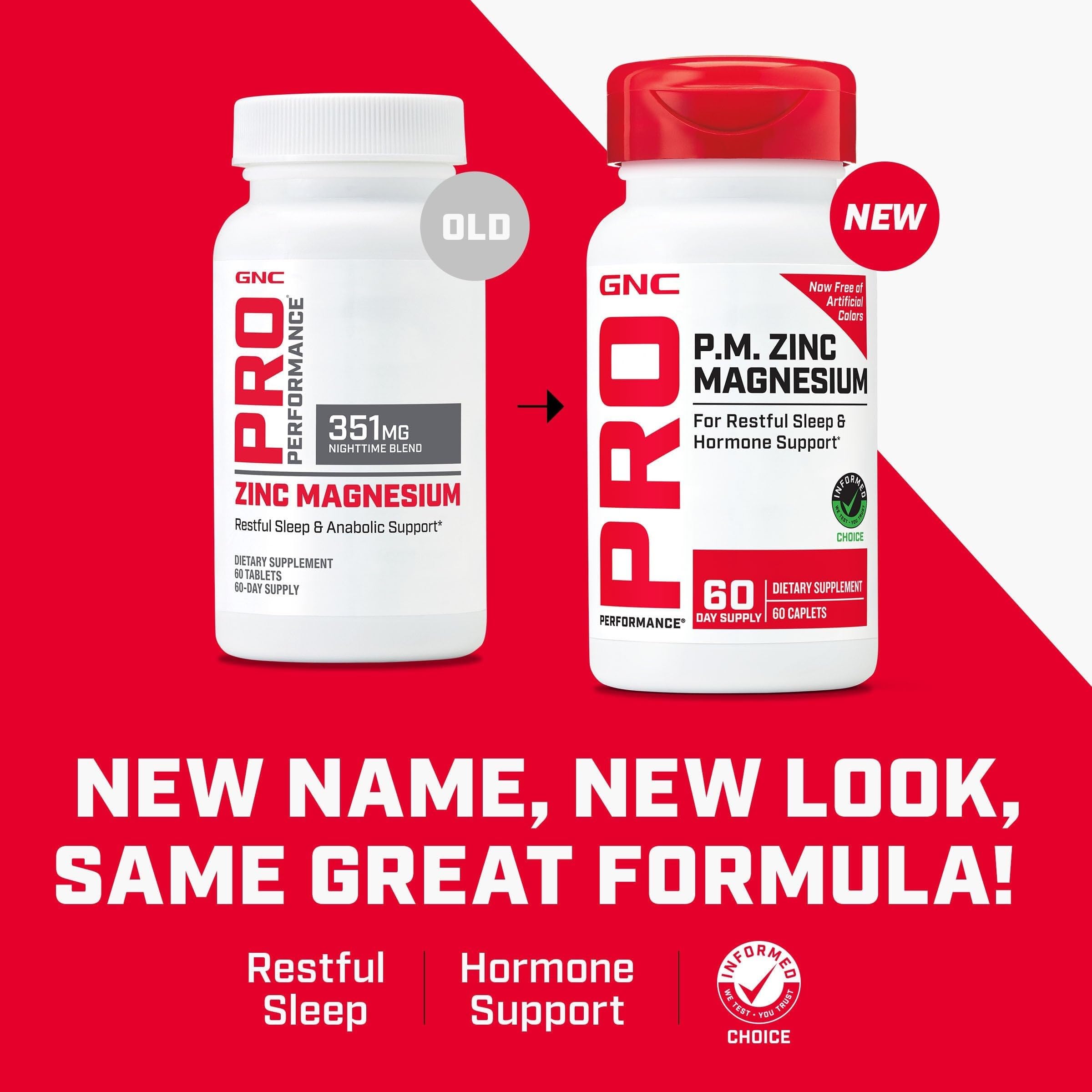 GNC Pro Performance etiqueta con información de ingredientes y dosificación