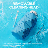 GNEGKLEAN comparación de tamaño 1.2 L plegable fácil de almacenar
