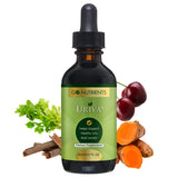 Go Nutrients frasco frente mostrando etiqueta clara y beneficios