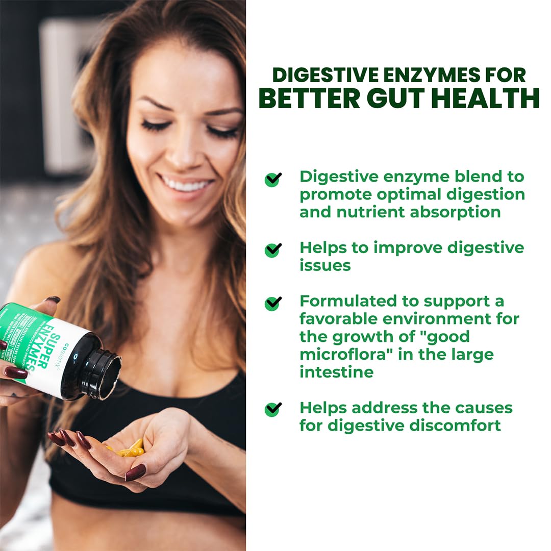 GoBiotix cápsula junto a comida ilustrando ayuda durante las comidas