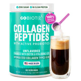 GOBIOTIX envase frontal mostrando 30 porciones y diseño limpio
