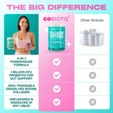 GOBIOTIX estilo de vida activo con persona haciendo ejercicio y recuperando