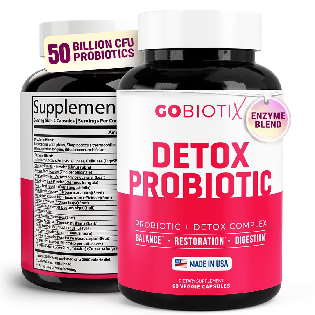 GOBIOTIX frasco delantero mostrando el diseño y beneficio de apoyo digestivo