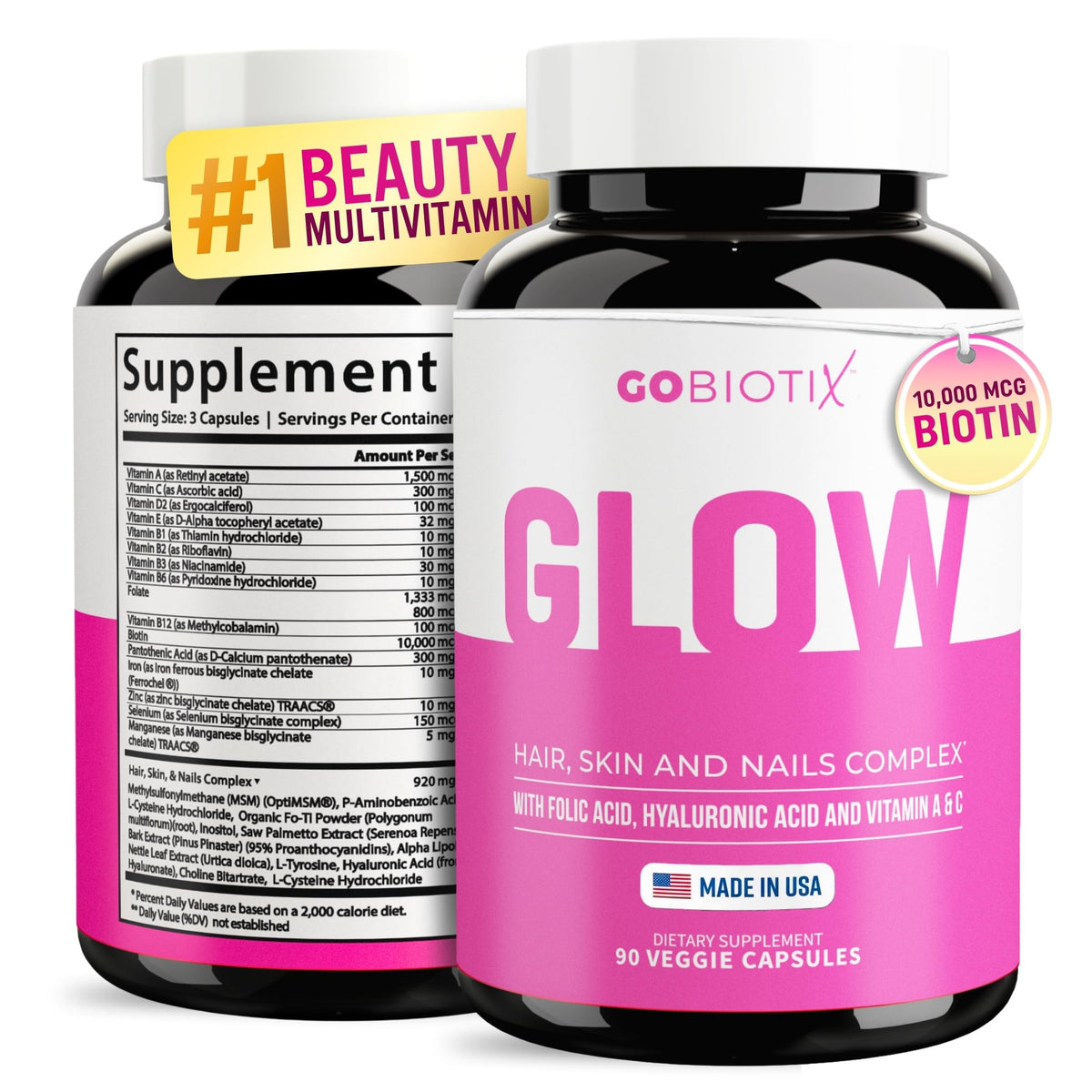 GOBIOTIX frasco frontal mostrando diseño y cantidad, confianza visual