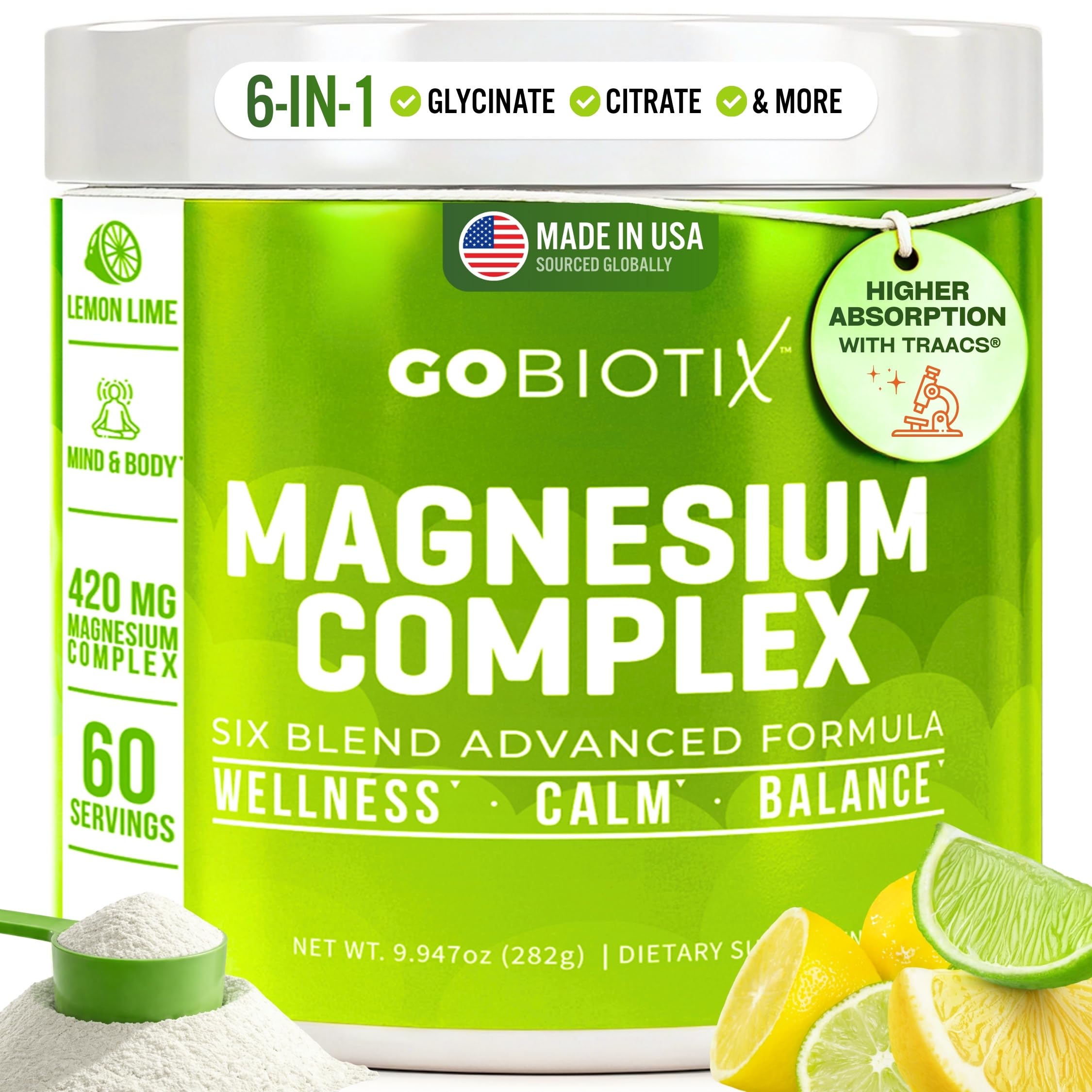 GOBIOTIX frontal de lata limón-lima mostrando el envase y beneficios visibles