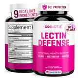 GOBIOTIX envase frontal mostrando Lectin Defense y beneficio digestivo