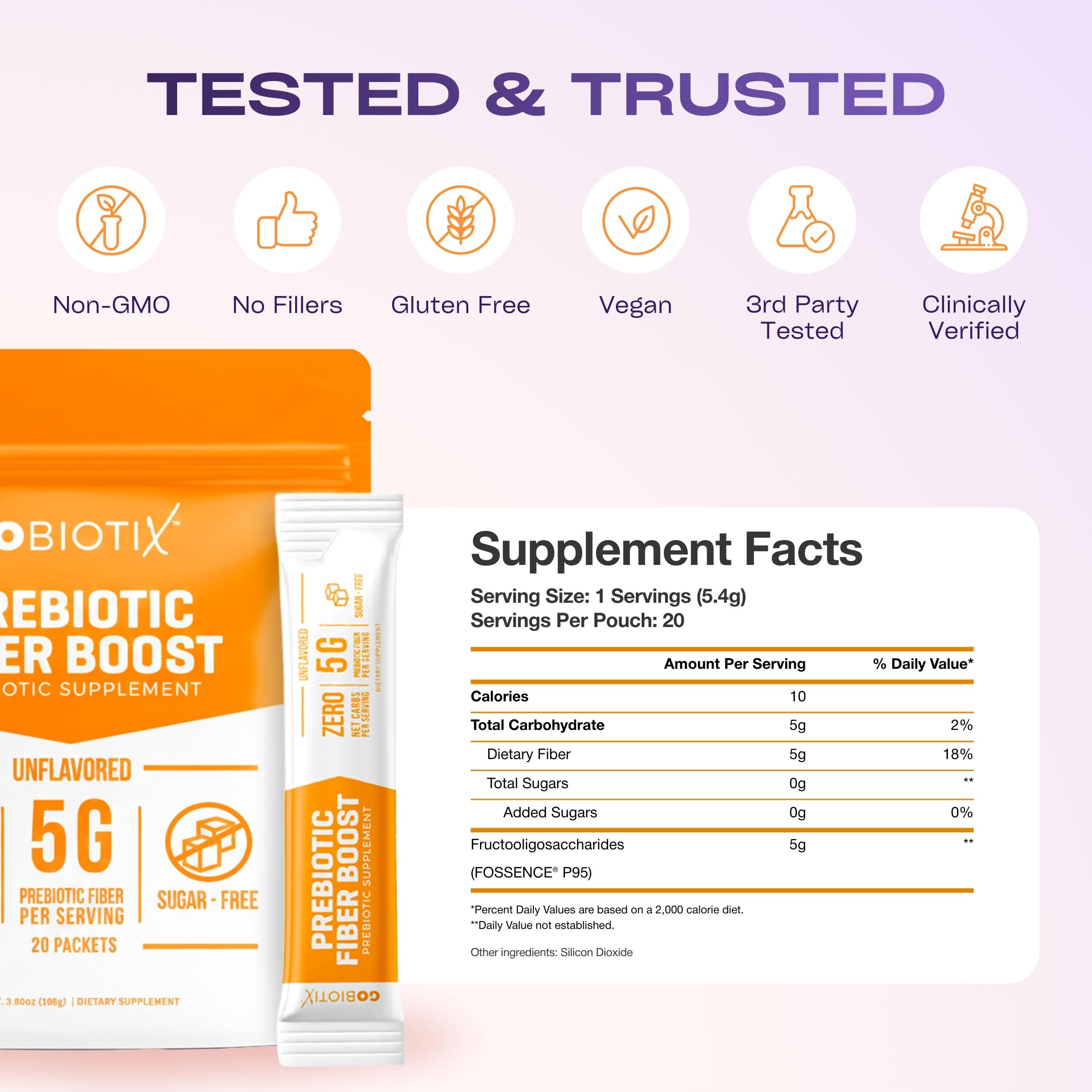 GoBiotix polvo añadido a un batido mostrando integración sin alterar sabor