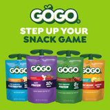 GoGo SqueeZ en bolsa de gimnasio como snack post entrenamiento