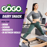 GoGo SqueeZ porción en cuenco que ilustra la consistencia cremosa