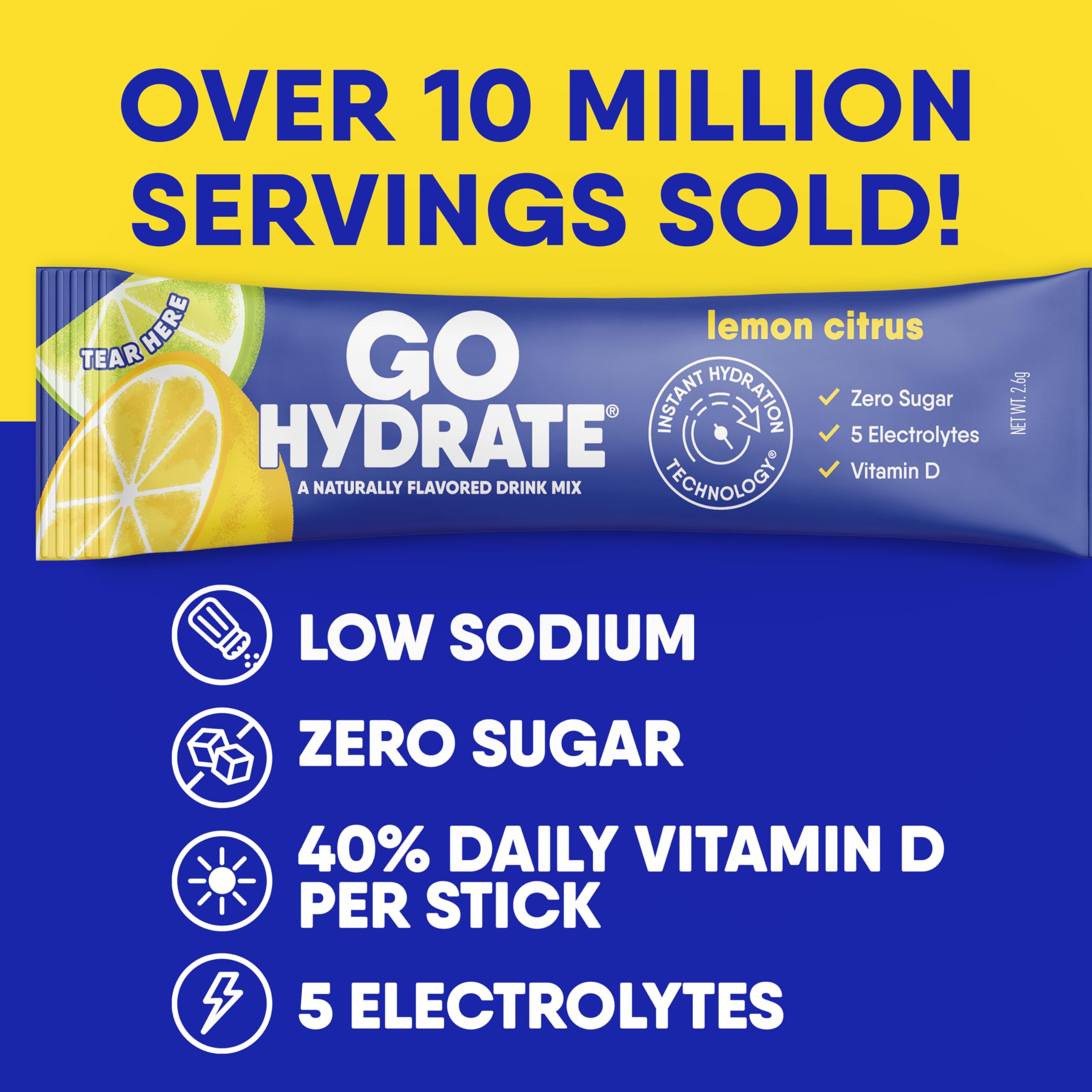 GoHydrate bebida en botella tras mezclar mostrando hidratación instantánea
