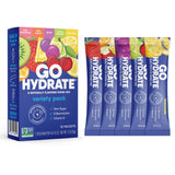 GoHydrate sobre frontal mostrando el diseño y claridad de ingredientes beneficiosos
