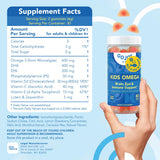 GOJOY NATURALS etiqueta nutricional legible con información de omega‑3