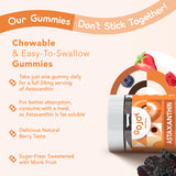 GOJOY NATURALS etiqueta informativa con ingredientes y pruebas de calidad