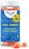 GOJOY NATURALS botella frontal clara muestra gomitas veganas y beneficios