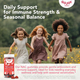 GOJOY NATURALS textura de la gominola destacando aspecto masticable y apetecible