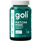 Goli Matcha Mind frente del envase mostrando etiqueta y beneficio de enfoque