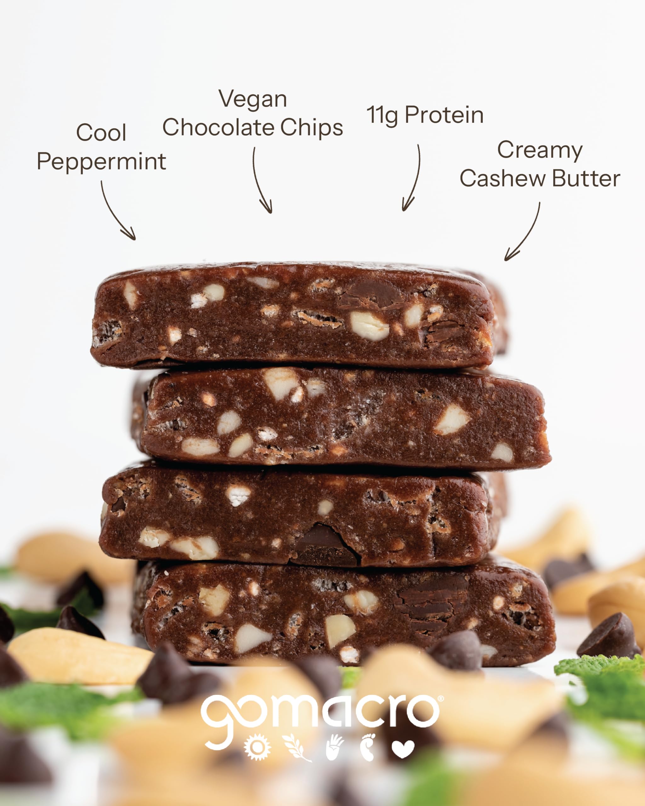 GoMacro barra en mochila ideal para snack portátil y energético