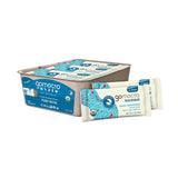 GoMacro empaque frontal mostrando el sabor peanut butter y conveniencia