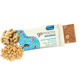 GoMacro MacroBar barra abierta con interior visible, muestra de consistencia cremosa