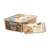 GoMacro pack frontal mostrando diseño y variedad, ideal para elegir snacks saludables