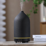 Gooamp difusor cerámico frontal mostrando diseño elegante y función aromática