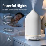 Gooamp difusor en sesión de yoga ambiente sereno y concentración