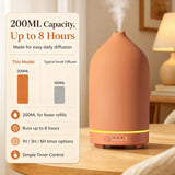Gooamp difusor emitiendo niebla ultrafina para ambiente relajado