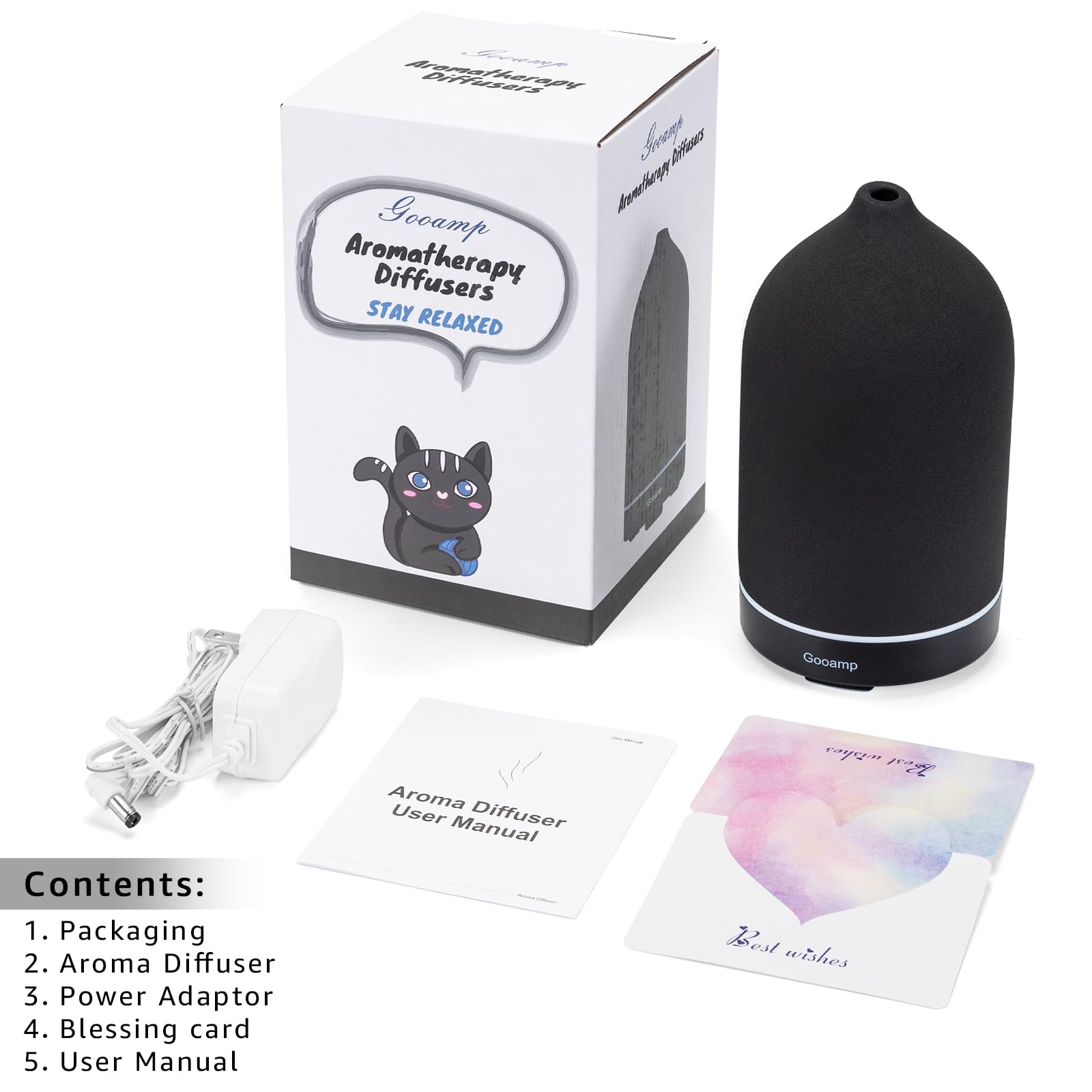 Gooamp set regalo presentado ideal como obsequio de bienestar y estilo