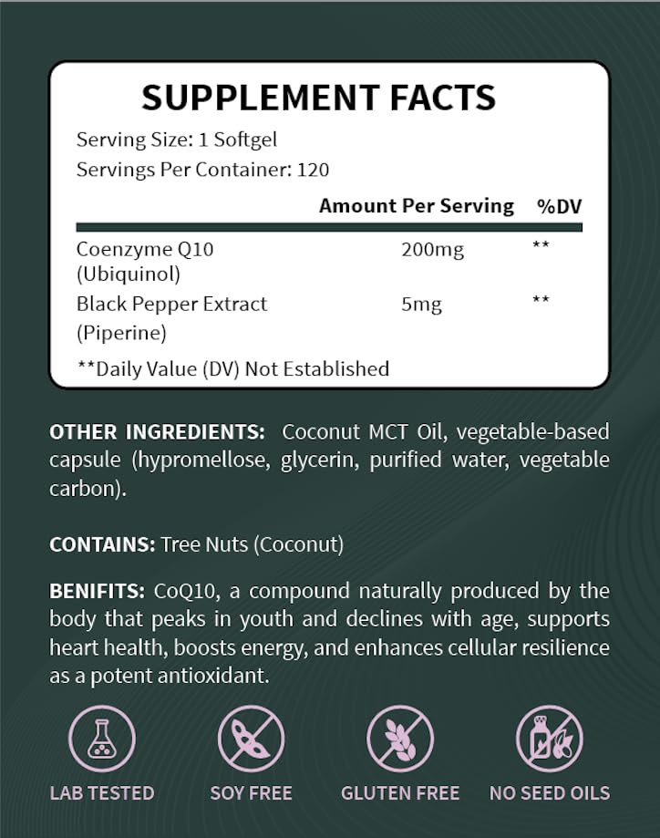 Good Friends Health Society botella abierta con softgels visibles para control de dosis