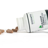 GOODAPPLE NUTRITIONALS botella abierta con cápsulas para visualización de dosis