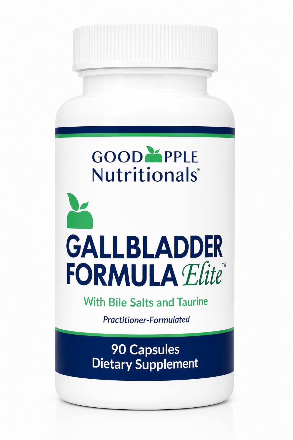 GOODAPPLE NUTRITIONALS vista frontal del envase que inspira confianza