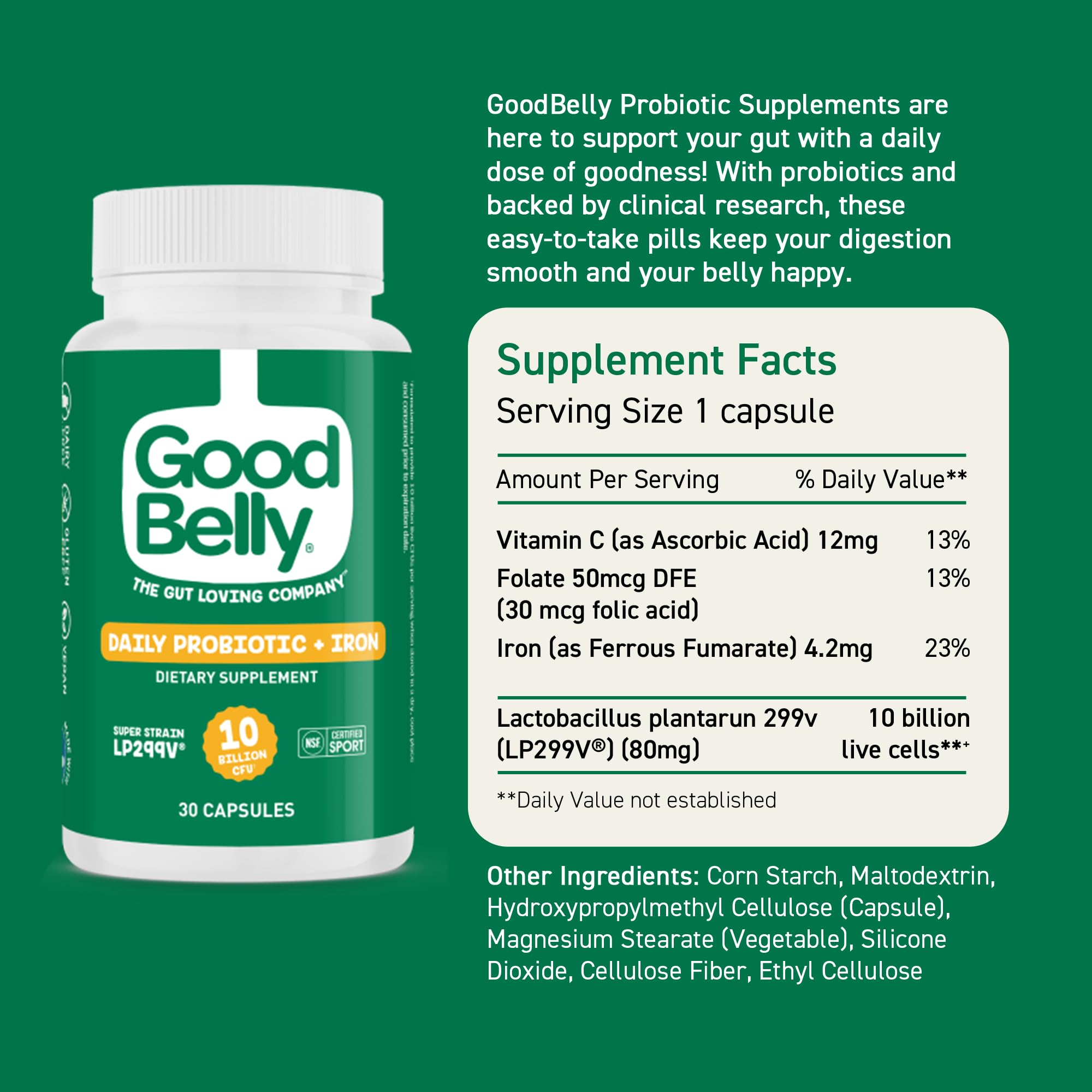GoodBelly ambiente de cocina y estilo de vida que sugiere bienestar digestivo
