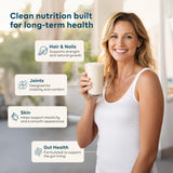 Goode Health batido con polvo integrado para nutrición rápida y conveniente