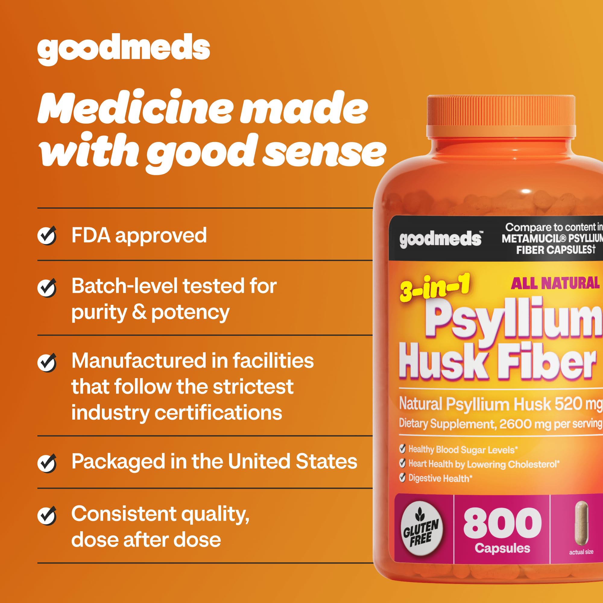 GoodMeds producto en escena de desayuno integrando la rutina diaria