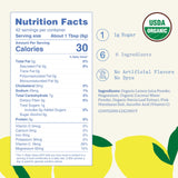 GOODONYA ingredientes con fruta orgánica real para sabor natural y limpieza