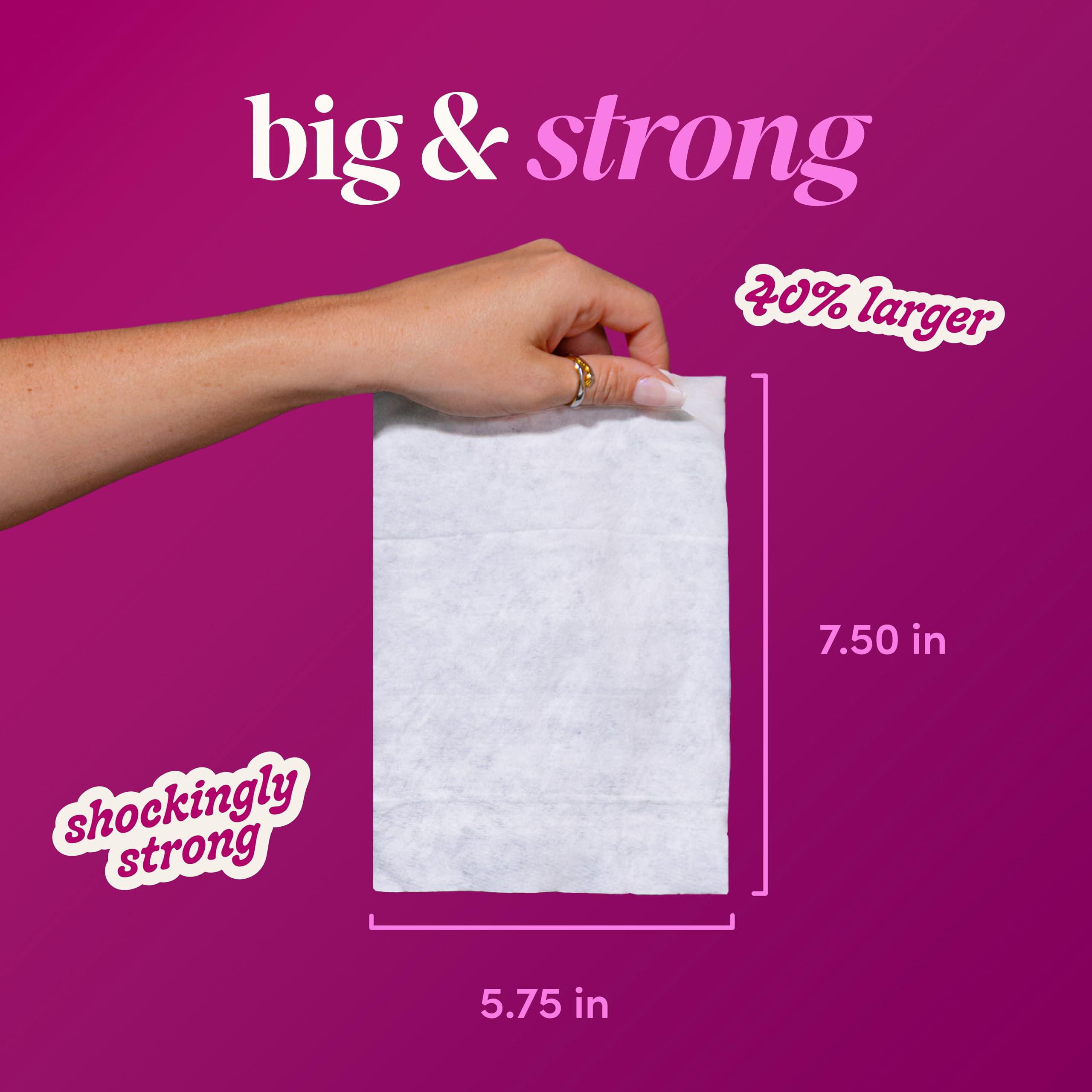 goodwipes pack resealable abierto con toallitas, beneficio de mantener frescura