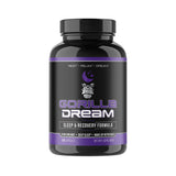 Gorilla Mind Dream vista frontal del envase mostrando etiquetas claras y beneficios