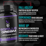 Gorilla Mind Dream en escena nocturna junto a una cama, sugiere descanso reparador