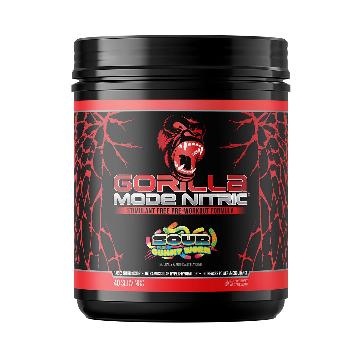 Gorilla Mind envase frontal mostrando etiqueta y beneficios visibles