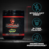 Gorilla Mode Nitric textura del polvo en primer plano para fácil disolución