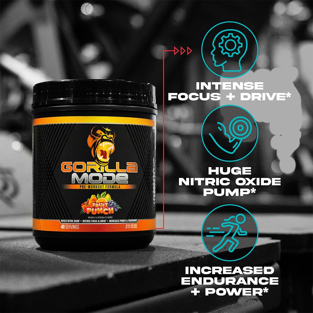 Gorilla Mind polvo textura cercana que demuestra mezcla fina y solubilidad
