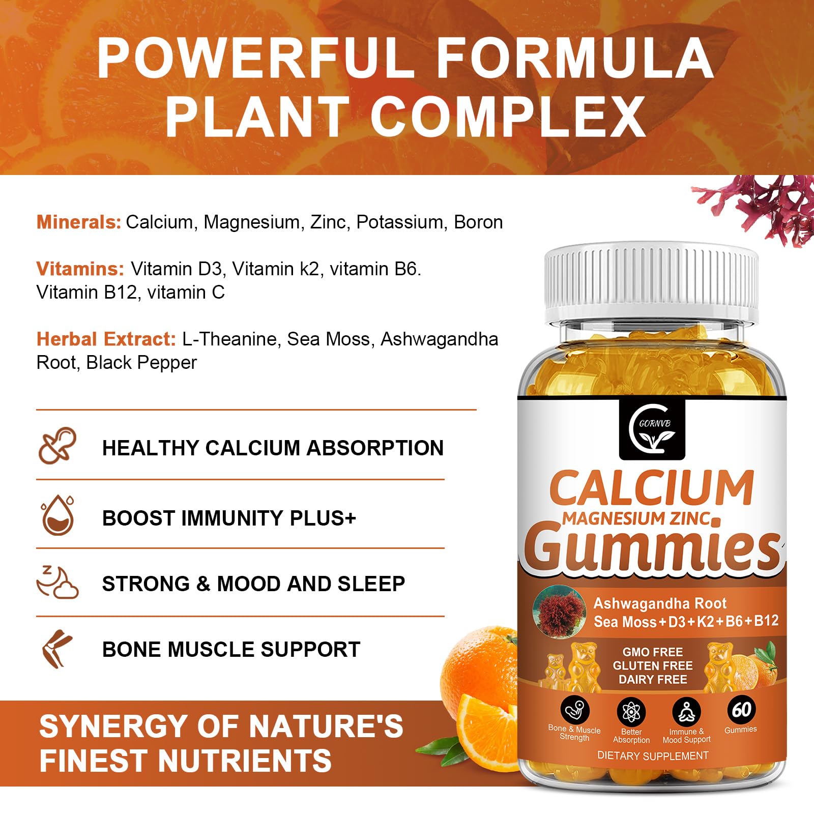 GORNVB primer plano textura gomosa y aspecto masticable beneficioso