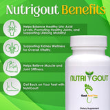 Gout and You cápsulas en primer plano textura fácil de tragar