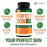 GRAMRIGHT etiqueta Perfect Skin información de ingredientes clara