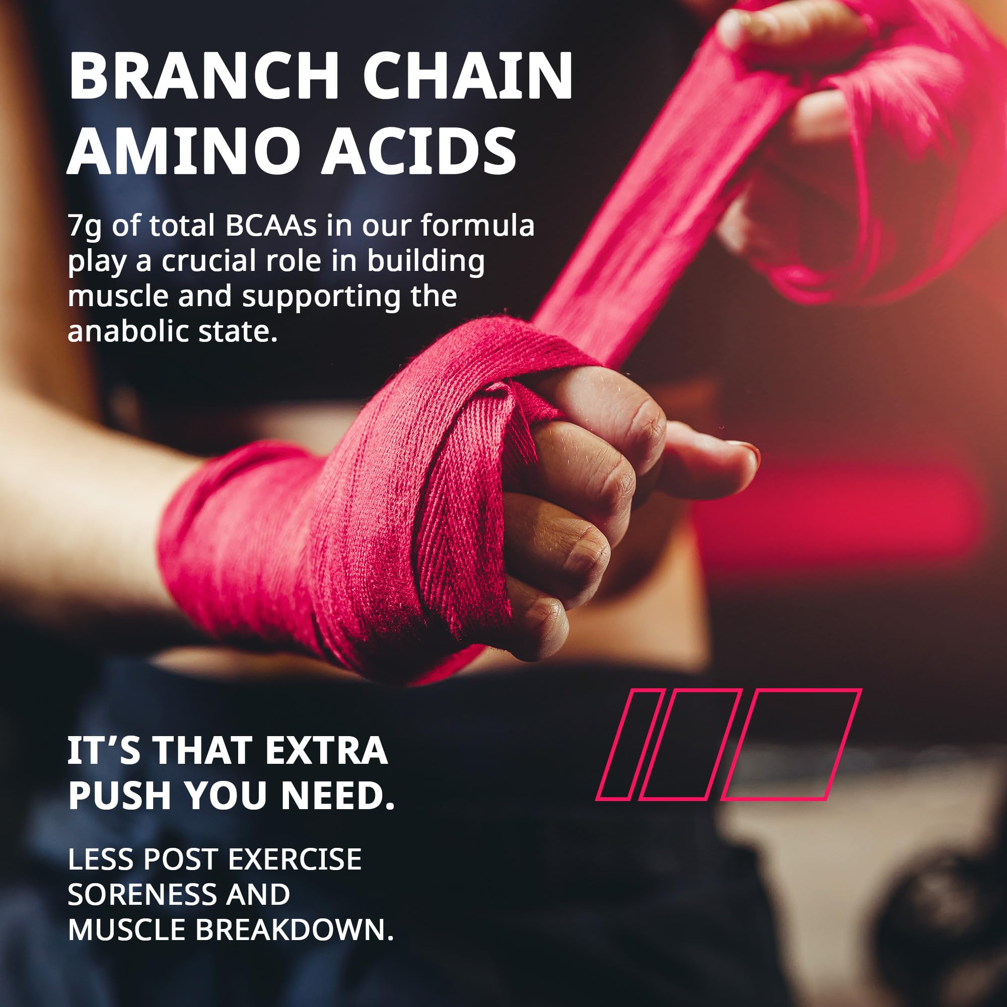 Granite Essential Amino Acids envase abierto mostrando contenido y control de porciones