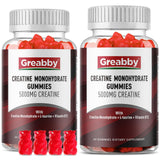 GREABBY envase frontal mostrando las gomitas y facilidad de uso
