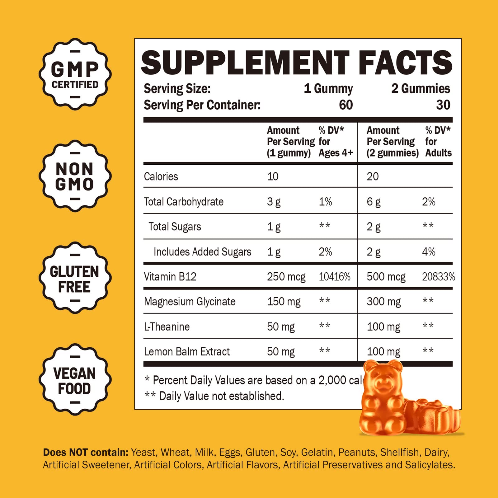 GREABBY primer plano de una gomita resaltando textura y uniformidad, fácil de masticar